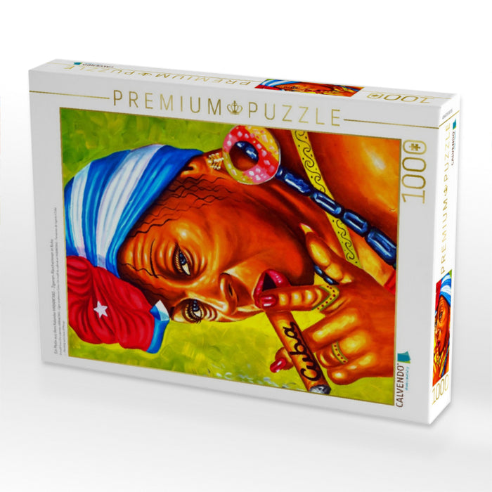 Ein Motiv aus dem Kalender HABANERAS - Zigarren-Raucherinnen in Kuba - CALVENDO Foto-Puzzle'