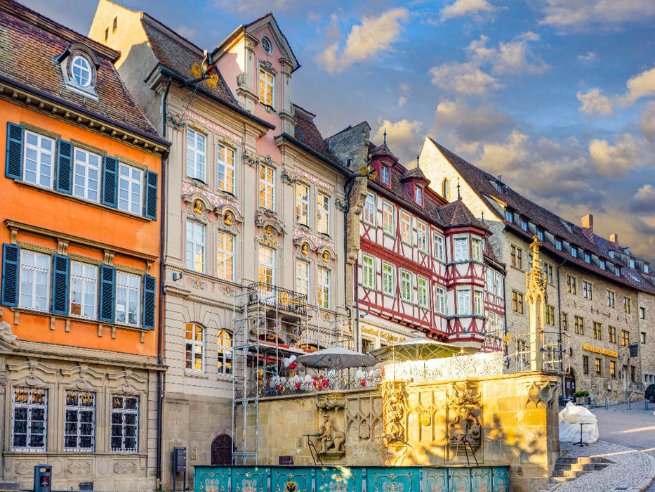 Ratskeller am Markt Schwäbisch Hall - CALVENDO Foto-Puzzle'