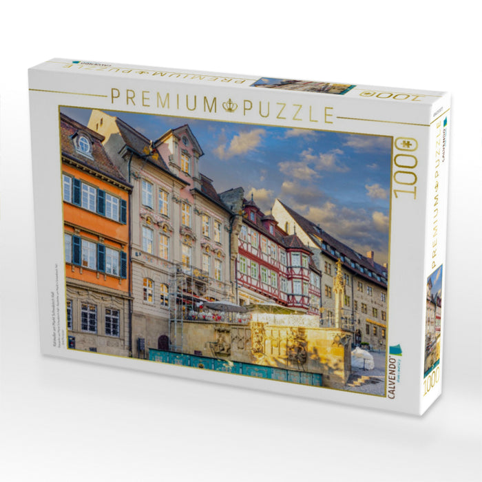 Ratskeller am Markt Schwäbisch Hall - CALVENDO Foto-Puzzle'
