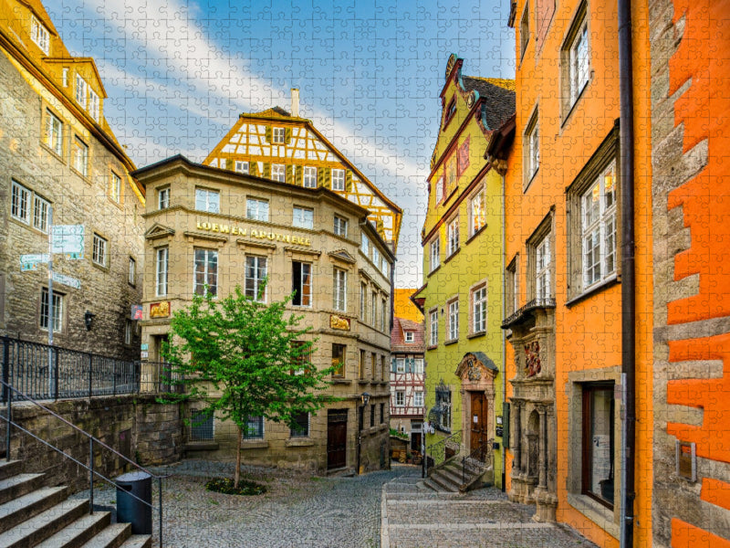 Haalstraße Ecke obere Herrngasse - CALVENDO Foto-Puzzle'