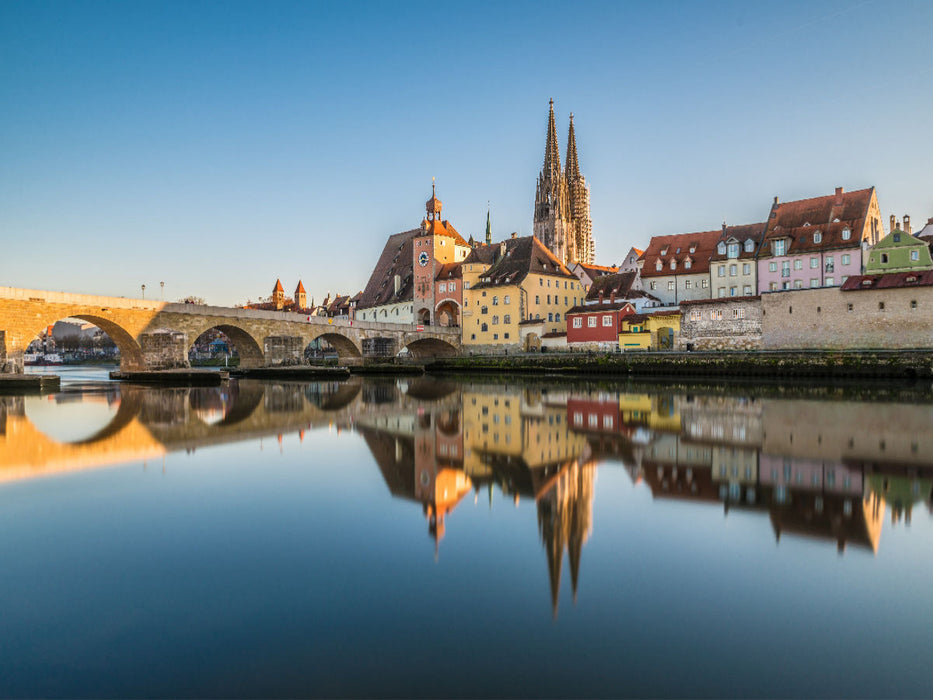 Ein Motiv aus dem Kalender Regensburg, kunstvoll in Szene gesetzt - CALVENDO Foto-Puzzle'