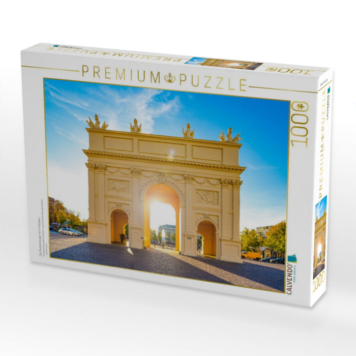 Das Brandenburger Tor in Potsdam - CALVENDO Foto-Puzzle'