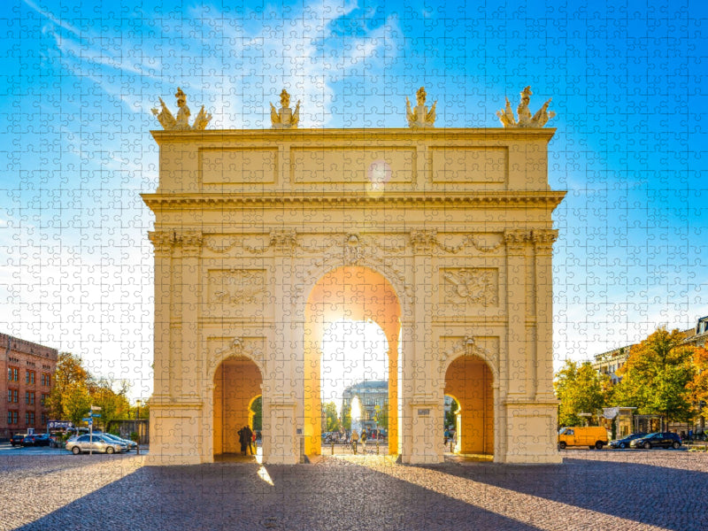 Das Brandenburger Tor in Potsdam - CALVENDO Foto-Puzzle'