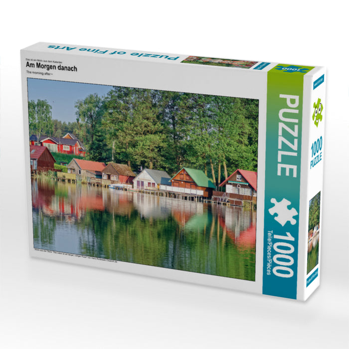 Le lendemain matin - Puzzle photo CALVENDO 