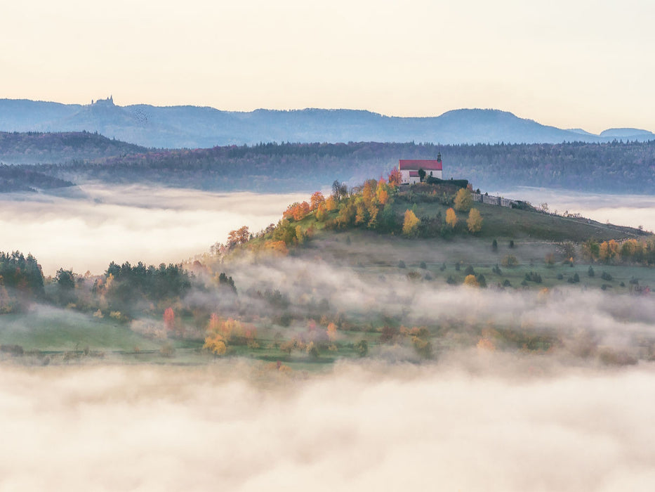 Wurmlinger Kapelle im Ammertal - CALVENDO Foto-Puzzle'
