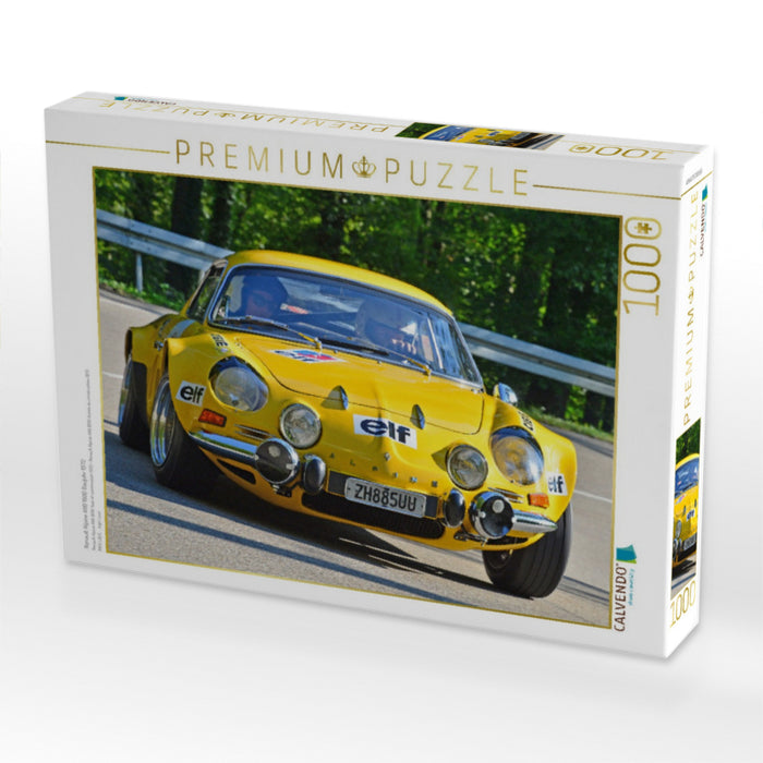 Renault Alpine A110 1600 Baujahr 1972 - CALVENDO Foto-Puzzle'