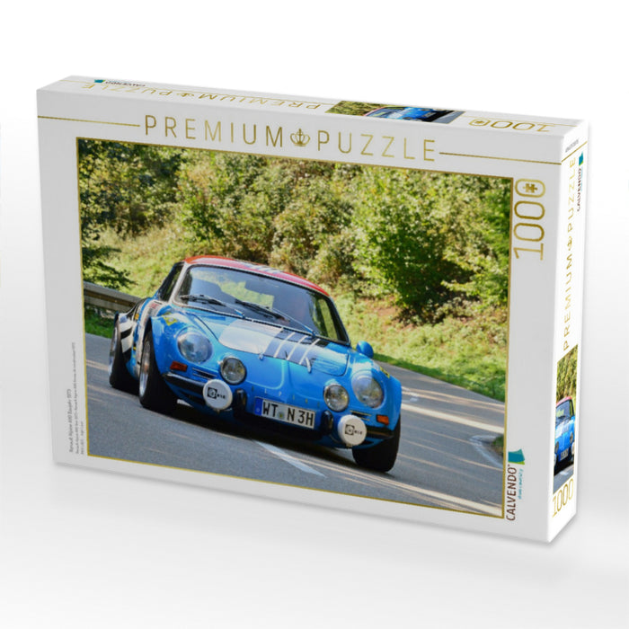 Renault Alpine A110 Baujahr 1973 - CALVENDO Foto-Puzzle'