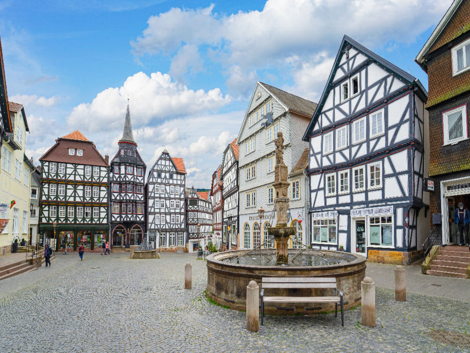 Der Rolandsbrunnen - CALVENDO Foto-Puzzle'