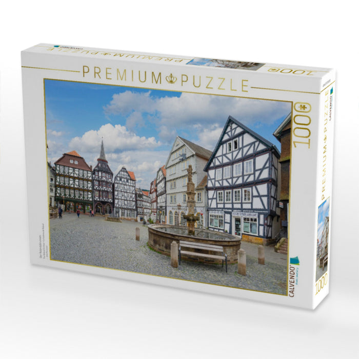 Der Rolandsbrunnen - CALVENDO Foto-Puzzle'