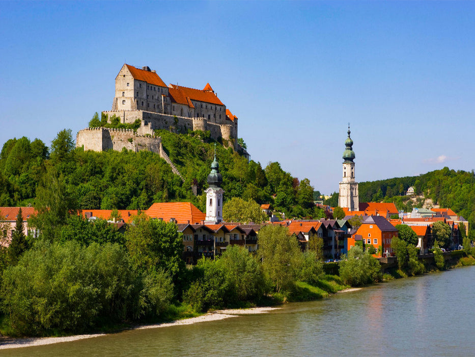 Ein Motiv aus dem Kalender Burghausen Mittelalter an der Salzach - CALVENDO Foto-Puzzle'