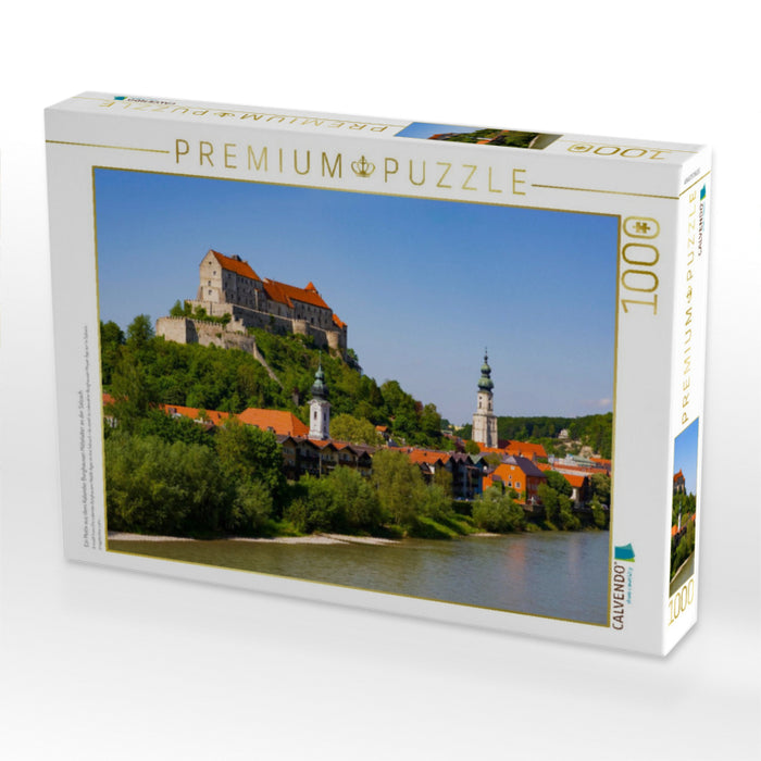 Ein Motiv aus dem Kalender Burghausen Mittelalter an der Salzach - CALVENDO Foto-Puzzle'