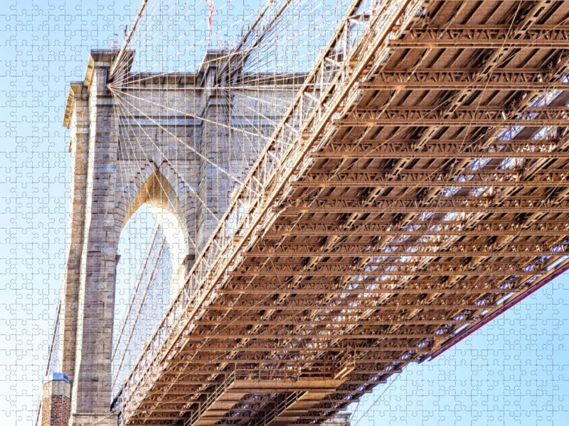 Brückenkunst von unten - CALVENDO Foto-Puzzle'