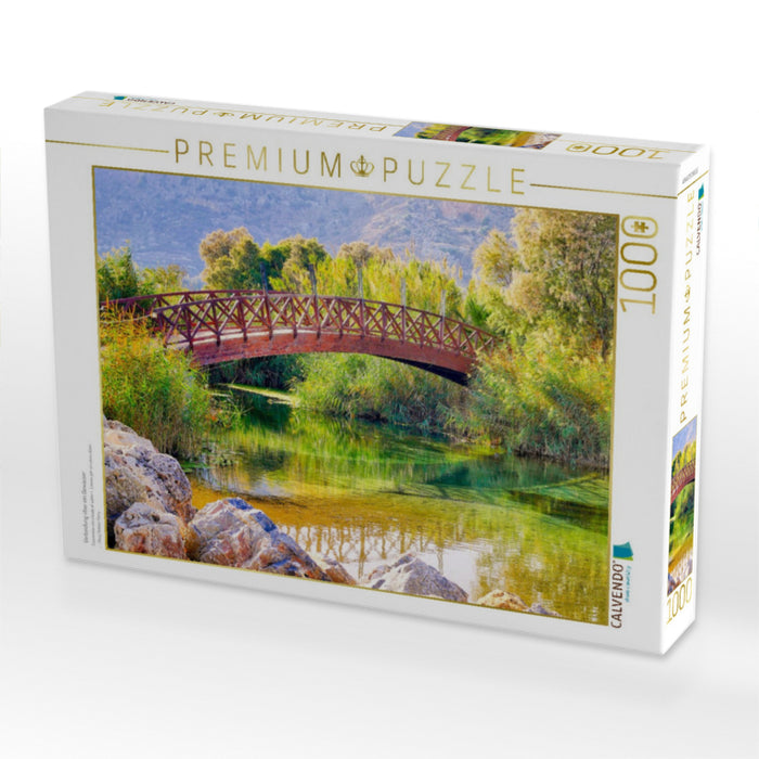Verbindung über ein Gewässer - CALVENDO Foto-Puzzle'