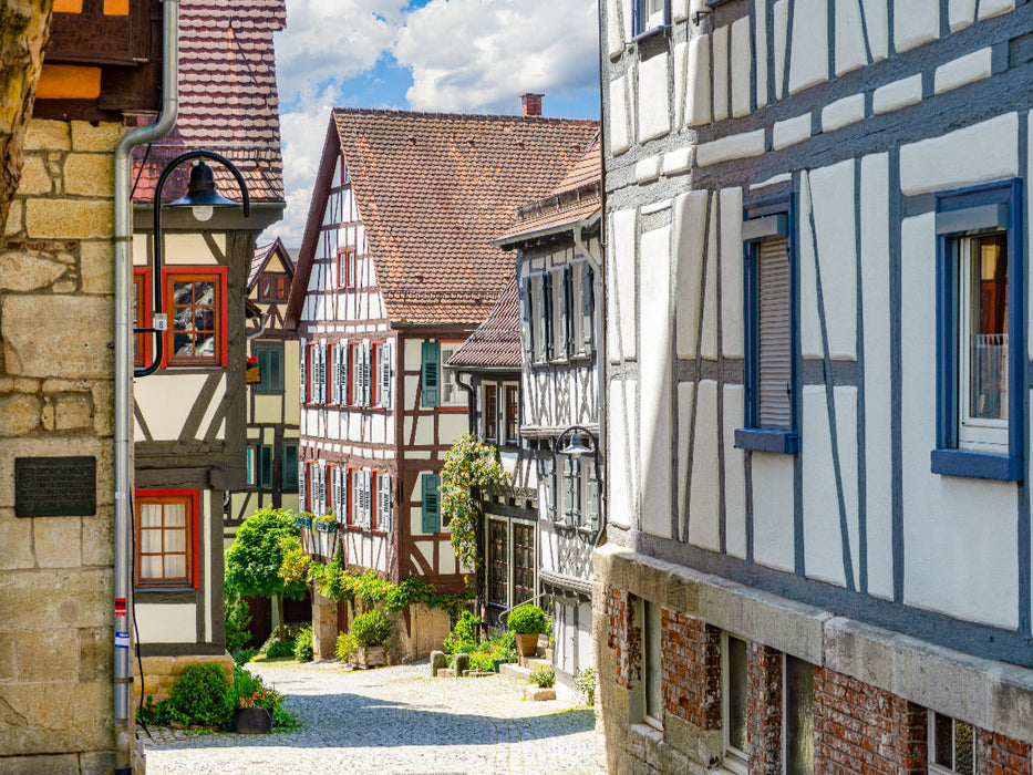 Blick in die Kurze Gasee - CALVENDO Foto-Puzzle'