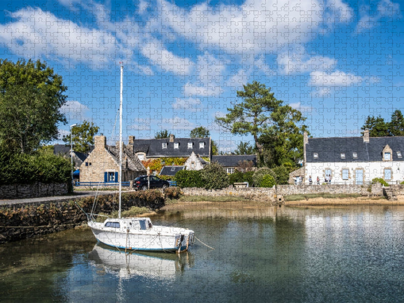 Vieux Passage - Ria Etel - CALVENDO Foto-Puzzle'