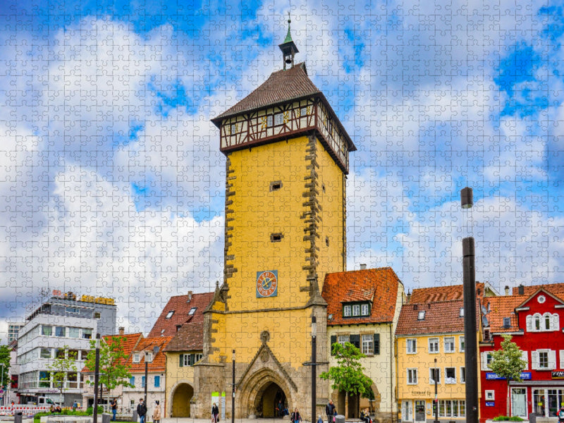 Das Tübinger Tor - CALVENDO Foto-Puzzle'