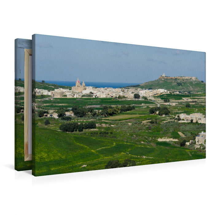 Premium Textil-Leinwand Mgarr (Gozo)