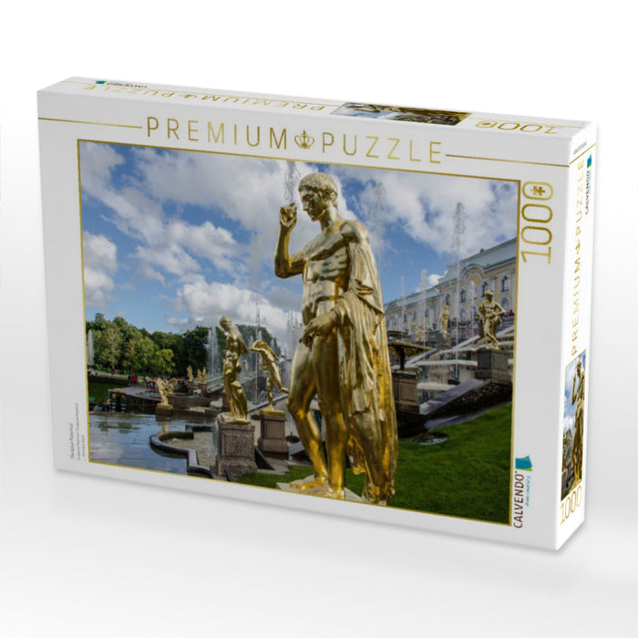 Skulptur Peterhof - CALVENDO Foto-Puzzle'