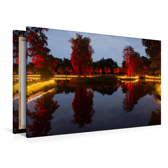 Premium Textil-Leinwand Im Stadtpark