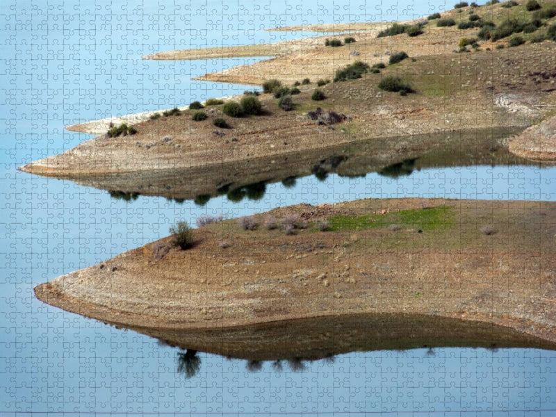 Stausee Hansali - CALVENDO Foto-Puzzle'
