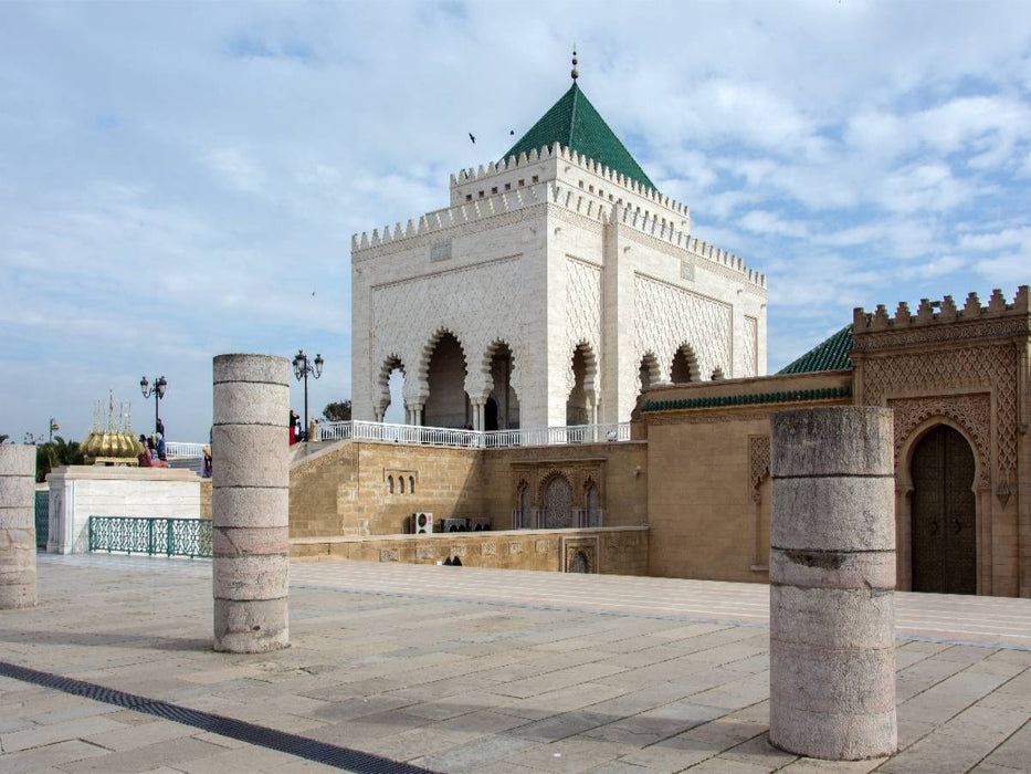Mausoleum Mohammed V, Rabat - CALVENDO Foto-Puzzle'