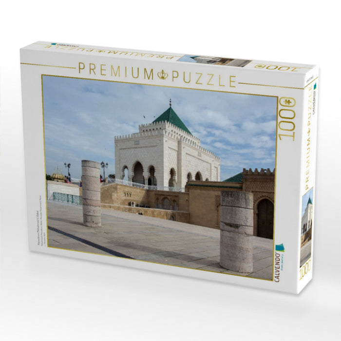 Mausoleum Mohammed V, Rabat - CALVENDO Foto-Puzzle'
