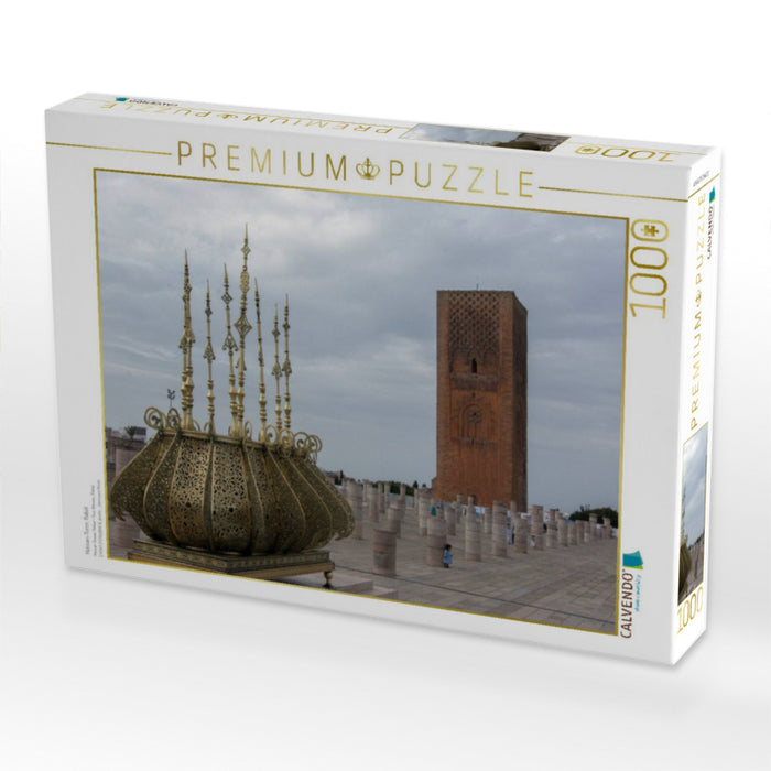 Hassan-Turm, Rabat - CALVENDO Foto-Puzzle'