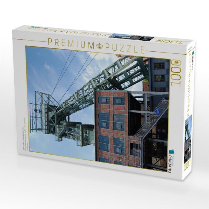 Zeche Zollern II Schacht 2 Dortmund - CALVENDO Foto-Puzzle'