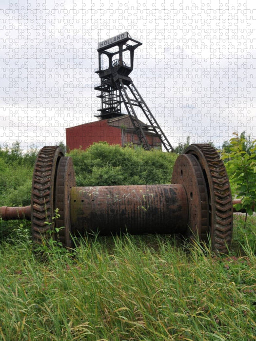 Zeche Holland 3-4-6 Bochum - CALVENDO Foto-Puzzle'