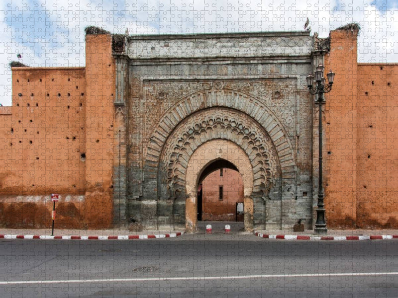 Stadttor Marrakesch - CALVENDO Foto-Puzzle'