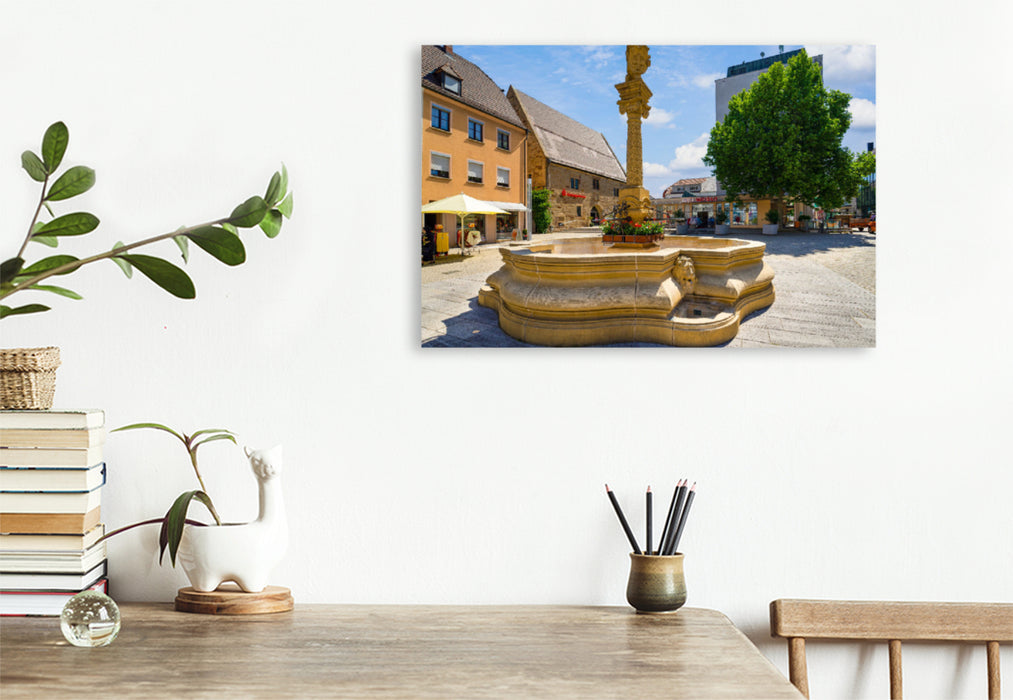 Premium textile canvas Premium textile canvas 120 cm x 80 cm across A motif from the Neckarsulm Impressions calendar 