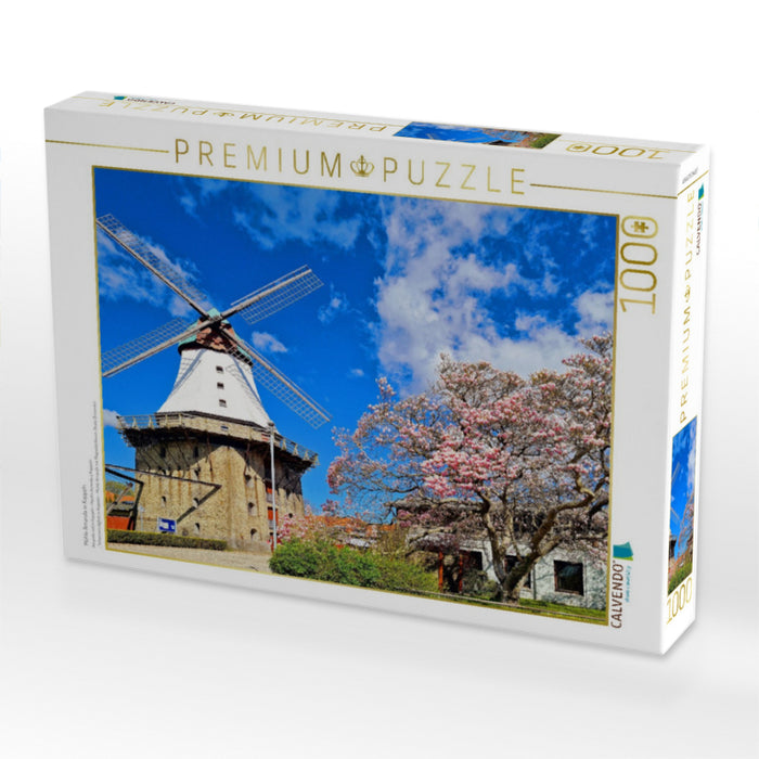 Mühle Amanda in Kappeln - CALVENDO Foto-Puzzle'
