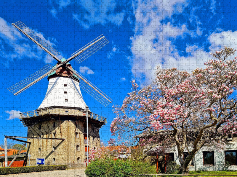 Mühle Amanda in Kappeln - CALVENDO Foto-Puzzle'
