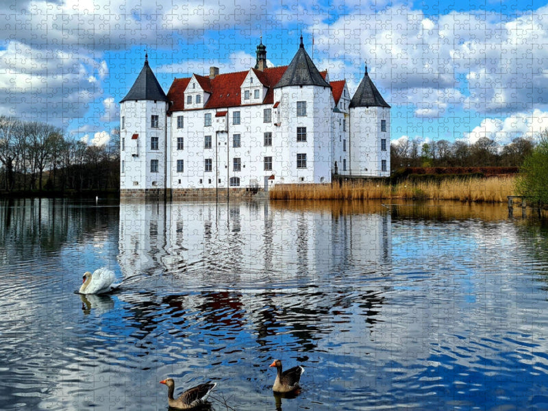 Schloss Glücksburg - CALVENDO Foto-Puzzle'