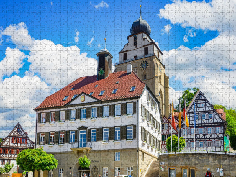 Das Rathaus - CALVENDO Foto-Puzzle'