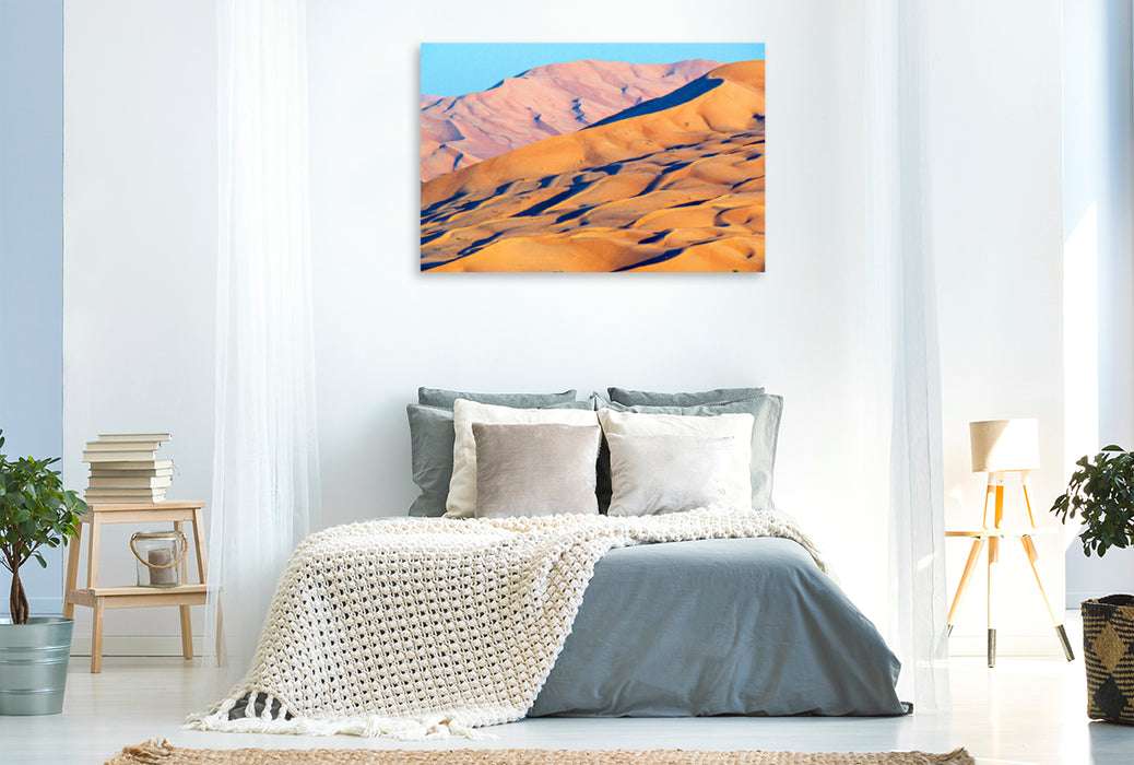 Premium textile canvas Premium textile canvas 120 cm x 80 cm landscape Oman - Rub al-Chali 