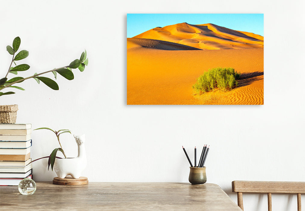 Premium textile canvas Premium textile canvas 120 cm x 80 cm landscape Oman - Rub al-Chali 