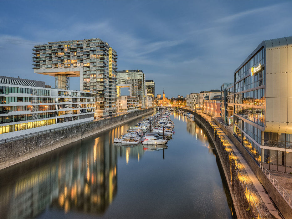 Rheinauhafen Köln - CALVENDO Foto-Puzzle'