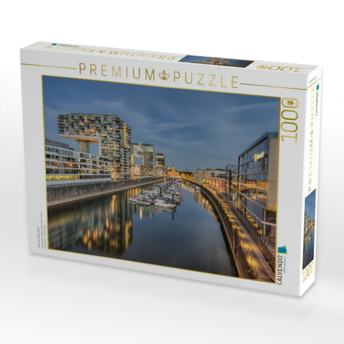 Rheinauhafen Köln - CALVENDO Foto-Puzzle'