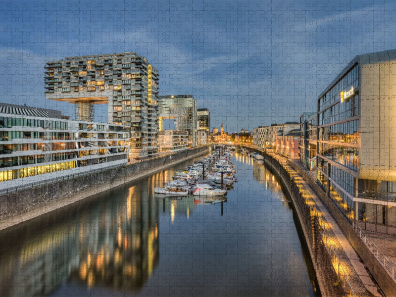 Rheinauhafen Köln - CALVENDO Foto-Puzzle'