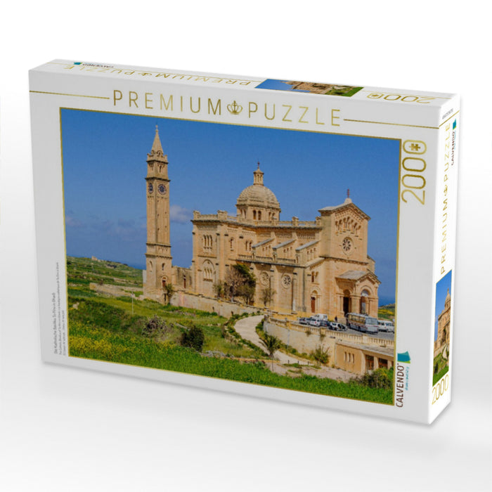 Die Katholische Basilika Ta Pinu in Gharb - CALVENDO Foto-Puzzle'