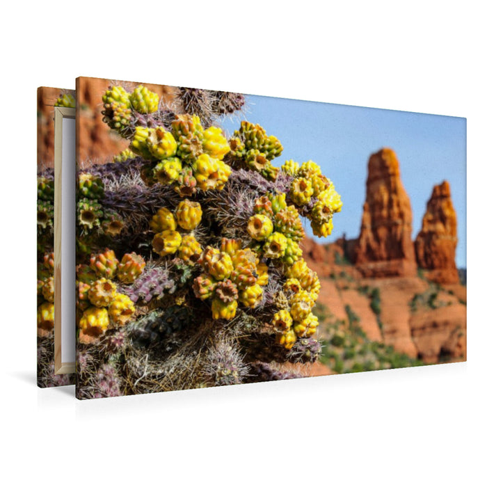Premium Textil-Leinwand Chapel Trail, Sedona