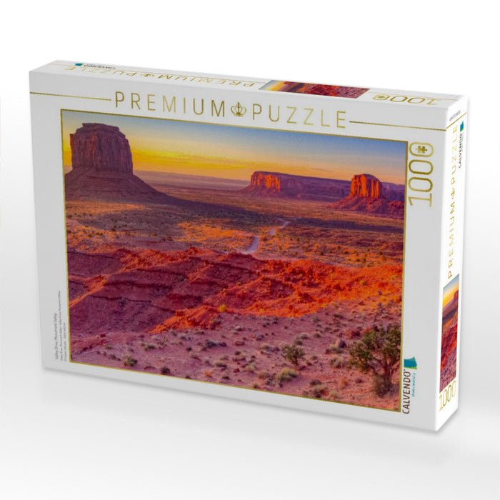 Valley Drive, Monument Valley - CALVENDO Foto-Puzzle'