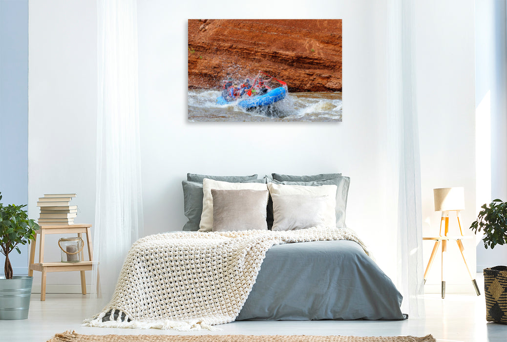 Premium textile canvas Premium textile canvas 120 cm x 80 cm landscape Paria Beach, Marble Canyon 
