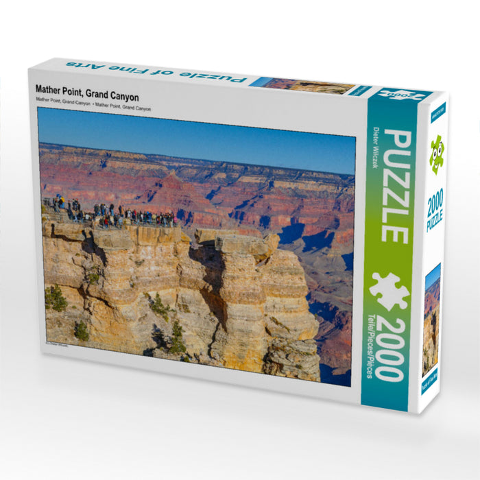 Mather Point, Grand Canyon - CALVENDO photo puzzle 