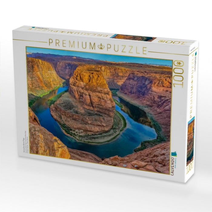 Horseshoe Bend, Page - CALVENDO Foto-Puzzle'