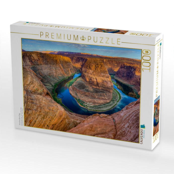 Horseshoe Bend, Page - CALVENDO Foto-Puzzle'
