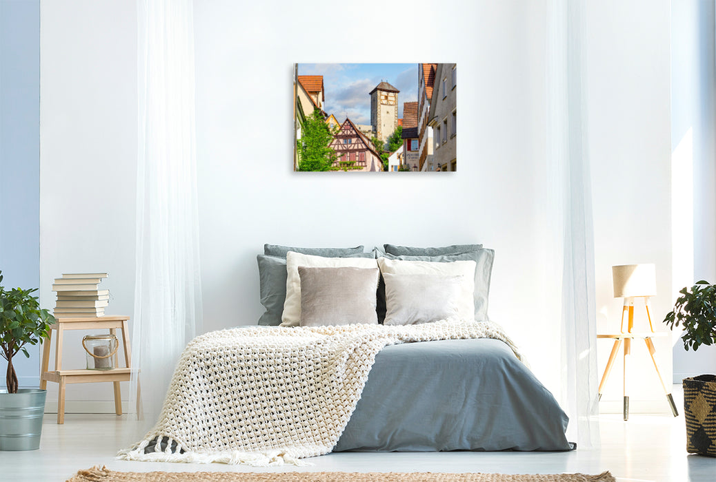 Premium textile canvas Premium textile canvas 120 cm x 80 cm across A motif from the Rottenburg am Neckar Impressions calendar 