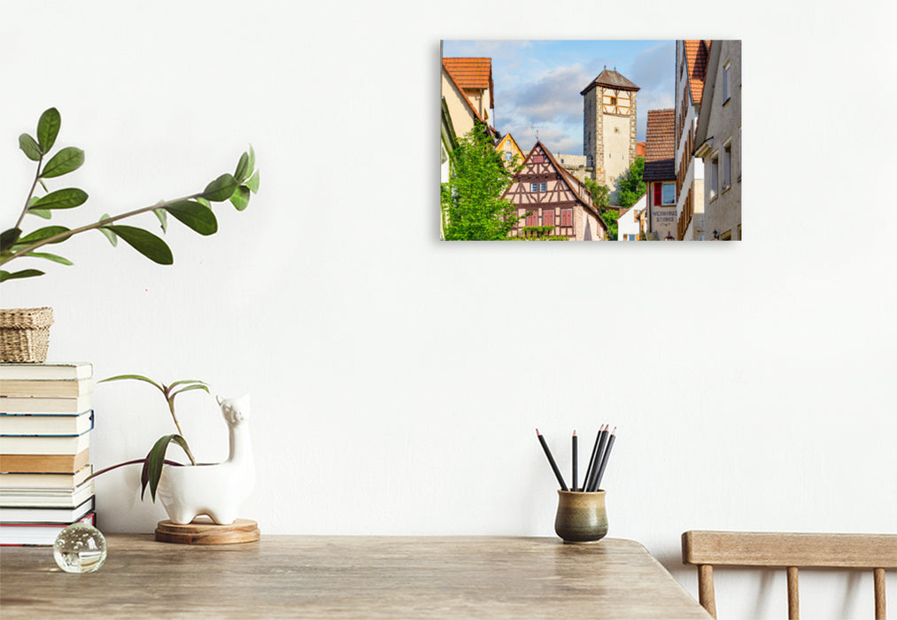 Premium textile canvas Premium textile canvas 120 cm x 80 cm across A motif from the Rottenburg am Neckar Impressions calendar 