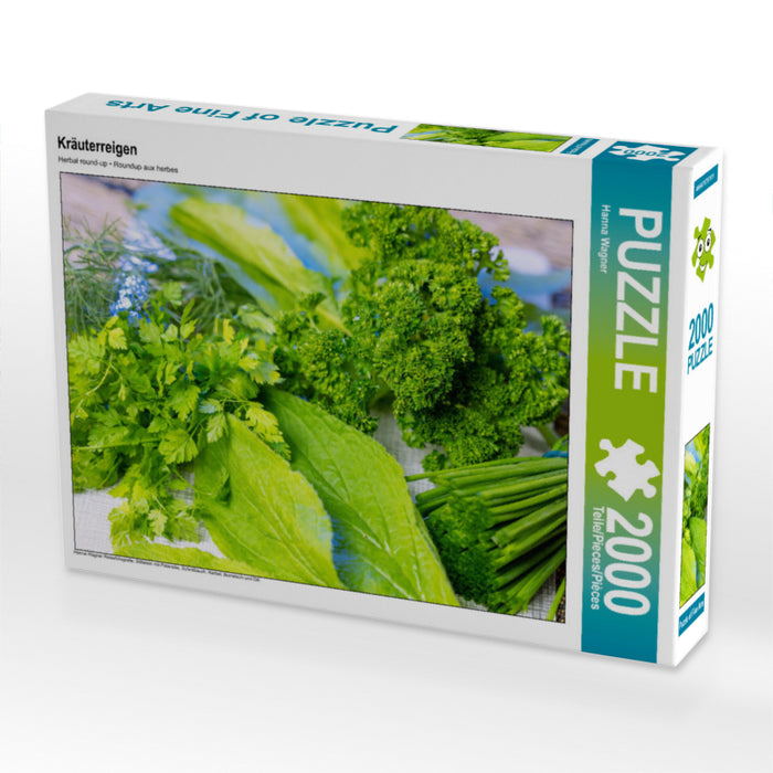 Kräuterreigen 2000 Teile Puzzle quer - CALVENDO Foto-Puzzle'